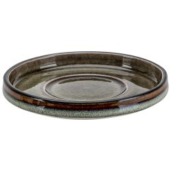 Cosy & Trendy Espresso Untertasse Quintana; 12 cm (Ø); grün; 6 Stück / Pack