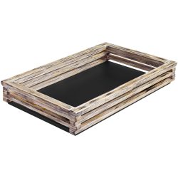 VEGA Grundbox Natchez flach GN 1/1; 57.5x37x8.8 cm (LxBxH); vintage weiss