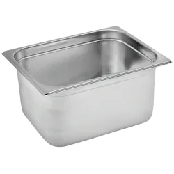 VEGA GN-Behälter Premium  1/2; GN 1/2, 8000 ml, 32.5x26.5x15 cm (LxBxT); silber