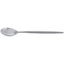 VEGA Menülöffel Turin; 22.2 cm (L); edelstahl/grau, Griff grau; 12 Stück / Pack