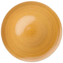 PULSIVA Teller Spirit flach; 21 cm (Ø); braun; rund; 6 Stück / Pack