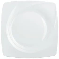 VEGA Teller flach Vilano; 19x19 cm (LxB); weiss; quadratisch; 6 Stück / Pack