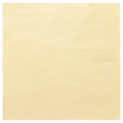 GARCIA DE POU Papierserviette 2-lagig; 39x39 cm (BxL); elfenbein; 100 Stück / Pack