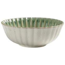 VEGA Schale Flora; 1800 ml, 23.2x8.6 cm (ØxH); grün/beige; rund; 2 Stück / Pack