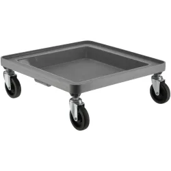PULSIVA Transporttrolley für Spülkörbe; 53x53x7.8 cm (BxTxH); grau