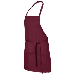 JOBELINE Latzschürze Taras 64x80 cm (LxB); 64x80 cm (LxB); bordeaux