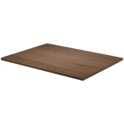 VEGA Indoor-Tischplatte Maliana rechteckig; 120x80 cm (LxB); eiche/braun/grau; rechteckig