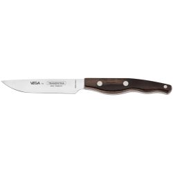 VEGA Pizza-/Steakmesser San Antonio; 23.5 cm (L); silber, Griff braun; 6 Stück / Pack