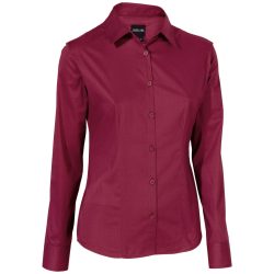 JOBELINE Damen Bluse Cecaria Langarm; Kleidergrösse 36; bordeaux