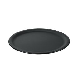 Platex Serviertablett Volta; 37x1.5 cm (ØxH); schwarz; rund