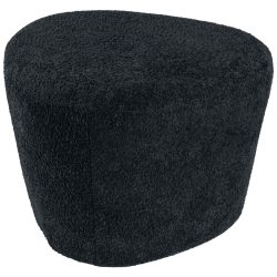VEGA Hocker Norsk Bouclé; 43x43x46 cm (BxTxH); schwarz