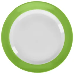 PULSIVA Teller Joy 2.0 flach; 21 cm (Ø); grün; rund; 6 Stück / Pack