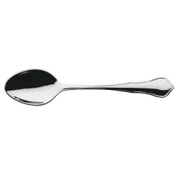 PULSIVA Mokka-/Espressolöffel Malaga II; 11.2 cm (L); silber, Griff silber; 12 Stück / Pack