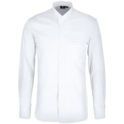 JOBELINE Herren Kochjacke Marco Langarm; Kleidergrösse 56; weiss