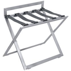 PULSIVA Kofferablage Bagagio Edelstahl; 70x46x64.5 cm (BxTxH); anthrazit