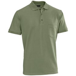 JOBELINE Herren Poloshirt Cato Kurzarm; Kleidergrösse L; oliv