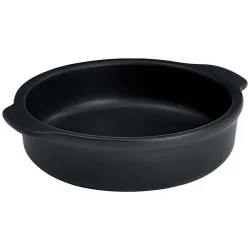 VEGA Schale Ferry rund mit Griff; 320 ml, 16.5x3.5 cm (ØxH); schwarz; rund; 6 Stück / Pack