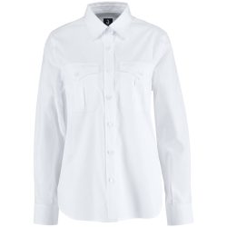 JOBELINE Damen Bluse Marlon Langarm; Kleidergrösse 48; weiss