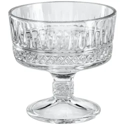 Pasabahçe Eisbecher Elysia; 250 ml, 10x9.8 cm (ØxH); transparent; 2 Stück / Pack