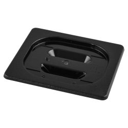 VEGA GN Deckel Nero 1/6; GN 1/6, 17.6x16.2 cm (LxB); schwarz