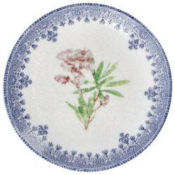 VEGA Teller flach  Nonna  mit Dekor; 16.5 cm (Ø); blau/weiss/rosé; rund; 6 Stück / Pack