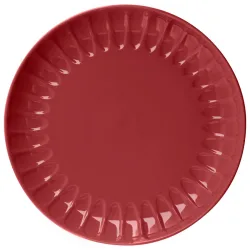 VEGA Teller flach Bel Colore; 21.5 cm (Ø); rot; rund; 6 Stück / Pack