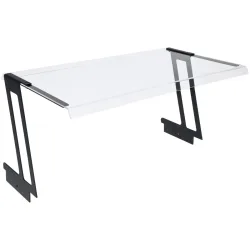 VEGA Hygieneschutz Esino GN 1/1; 54.6x33x29.5 cm (LxBxH); transparent/schwarz; rechteckig