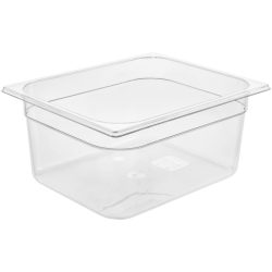 VEGA GN-Behälter Trigno 1/2; GN 1/2, 9000 ml, 32.5x26.5x15 cm (LxBxT); transparent