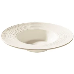 VEGA Pastateller Skyline; 370 ml, 27x5 cm (ØxH); cremeweiss; rund; 4 Stück / Pack