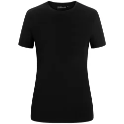 JOBELINE Damen T-Shirt Malme Kurzarm; Kleidergrösse 2XL; schwarz