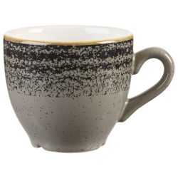 Churchill Espresso Tasse Studio Prints Charcoal Black; 100 ml, 6.5x5.5 cm (ØxH); schwarz; rund; 12 Stück / Pack