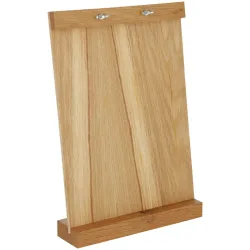 VEGA Aufsteller  Serchio; DIN A4, 20x9x33 cm (LxBxH); braun