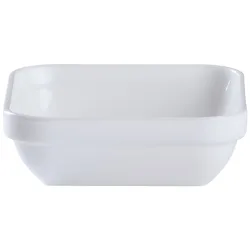 Arcoroc Beilagenschale Restaurant; 310 ml, 11x11x3.5 cm (LxBxH); weiss; quadratisch; 24 Stück / Pack
