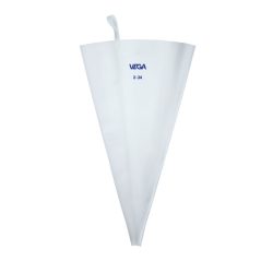 VEGA Spritzbeutel Finito Silikon; 34 cm (L); weiss