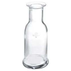 Stölzle Glas-Karaffe Purity mit Eichstrich; 330 ml, 7.8x17.5 cm (ØxH); transparent; rund; 0.25 l Eichstrich, 6 Stück / Pack