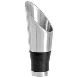 VEGA Weinausgiesser Adaline; 6.7 cm (H); schwarz/silber