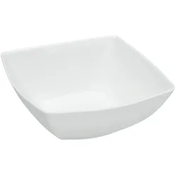 VEGA Schale Melbourne quadratisch; 1800 ml, 22.5x22.5x8.2 cm (LxBxH); weiss; quadratisch; 2 Stück / Pack