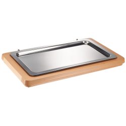 APS Buffetplatte Capo rechteckig; 59x39x4.5 cm (LxBxH); braun; rechteckig