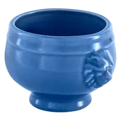 VEGA Löwenkopfterrine Lowi; 130 ml, 6.5x5.5 cm (ØxH); hellblau; rund; 6 Stück / Pack