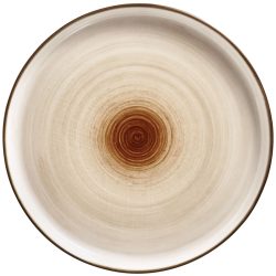 VEGA Teller flach Limaro; 25 cm (Ø); braun; rund; 6 Stück / Pack