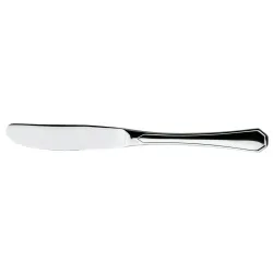 PULSIVA Buttermesser Tunis Basic; 17.3 cm (L); silber, Griff silber; 12 Stück / Pack