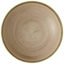 Churchill Coupeteller tief Stonecast Truffle; 426 ml, 18.2 cm (Ø); hellbraun/braun; rund; 12 Stück / Pack