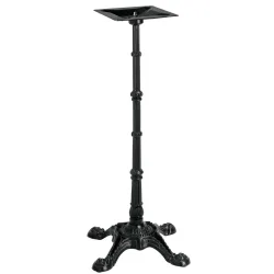 VEGA Indoor Stehtischgestell Nostalgie; 42x42x108 cm (BxLxH); schwarz