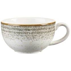 Churchill Cappuccino Tasse Studio Prints Stone Grey; 227 ml, 9.5x5.5 cm (ØxH); hellgrau/braun; rund; 12 Stück / Pack