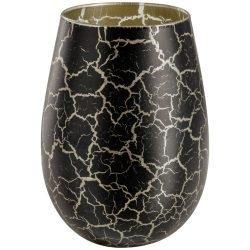VEGA Universalglas Anela; 500 ml, 8.2x12.3 cm (ØxH); schwarz/gold; 6 Stück / Pack