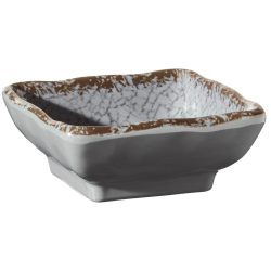 VEGA Schälchen Portage eckig; 65 ml, 7.2x7.2x3 cm (LxBxH); grau; quadratisch; 12 Stück / Pack