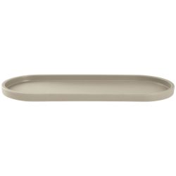 VEGA Teller flach Kanas oval; 32.4x13.3x1.8 cm (LxBxH); beige; oval; 6 Stück / Pack