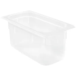 PULSIVA GN-Behälter 1/3 Risa; GN 1/3, 5300 ml, 32.5x17.6x15 cm (LxBxT); transparent