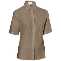 JOBELINE Damenbluse Filipa Halbarm; Kleidergrösse 40; taupe