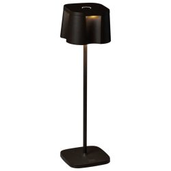 Konstsmide LED Tischleuchte Nice; 10x36 cm (ØxH); schwarz
